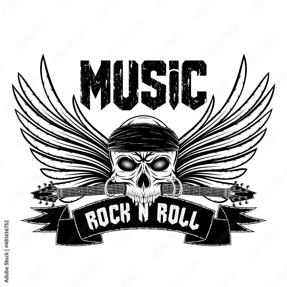 Fototapeta premium Rock_n_ roll_0001