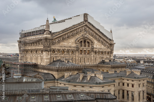 Bird's eye view of the Paris Opera House © Richard