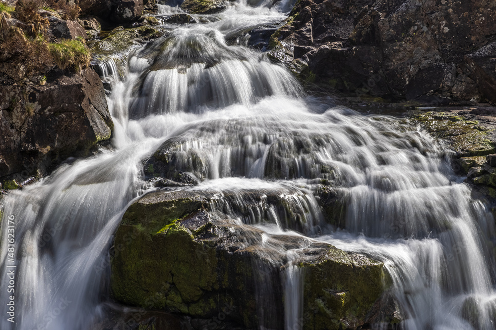 Obraz premium Coe River Waterfall