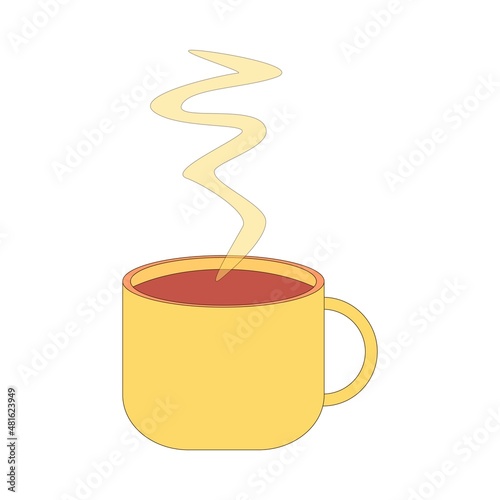 Billede på lærred a cup of coffee
