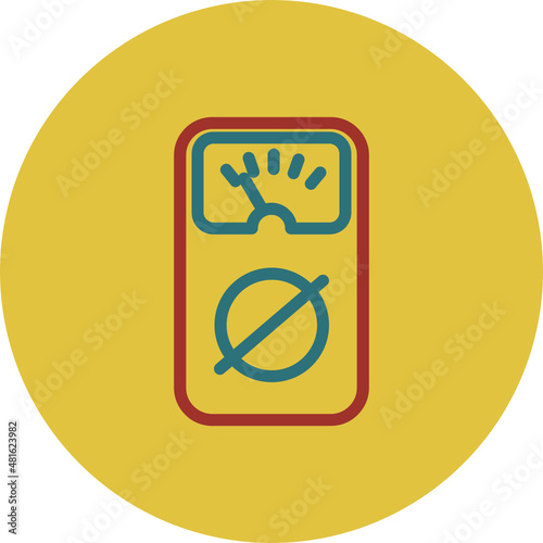 Ammeter Icon  