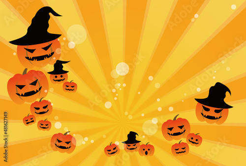 ハロウィン背景