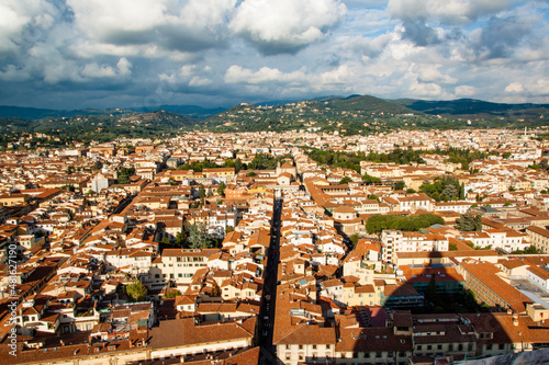 Firenze dall'alto vista dalla cupola del Brunelleschi © Piergiorgio Greco