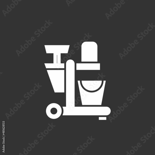 Cleaning Cart Icons