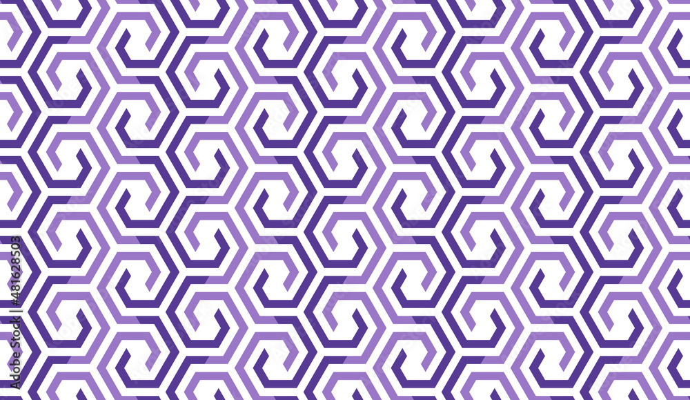 Abstract geometric pattern with stripes, lines. Seamless vector background. Purple and black ornament. Simple lattice graphic design Abstract geometric pattern with stripes, lines. Seamless vector background. Purple and black ornament. Simple lattice graphic design