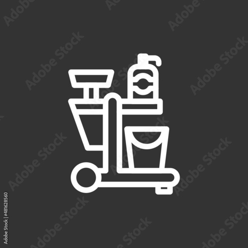 Cleaning Cart Icons