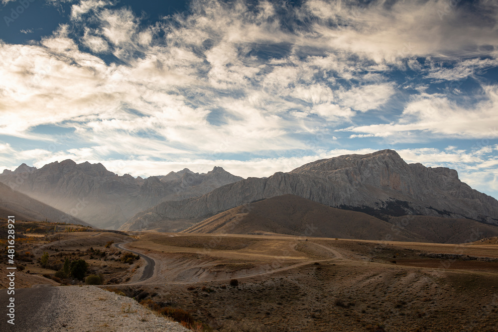 Breathtaking mountain landscape. The Anti Taurus Mountains. Aladaglar National Park. Turkey.