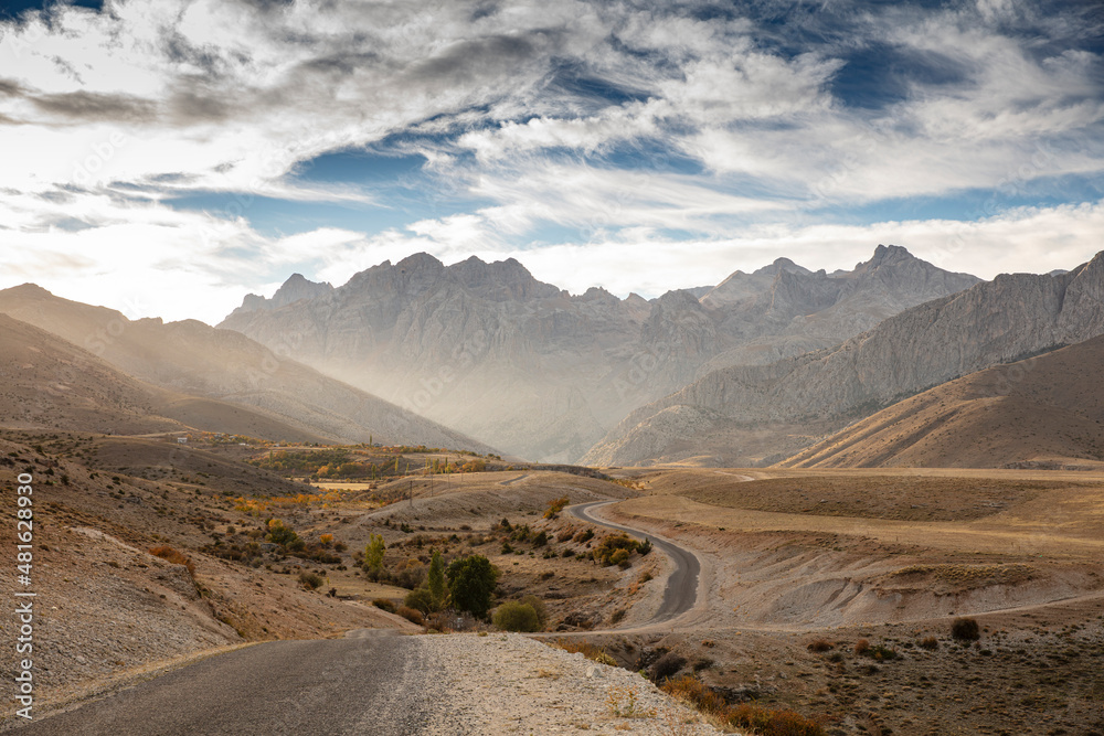 Breathtaking mountain landscape. The Anti Taurus Mountains. Aladaglar National Park. Turkey. Breathtaking mountain landscape. The Anti Taurus Mountains. Aladaglar National Park. Turkey.