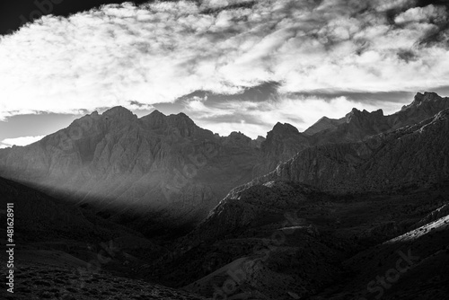 Breathtaking mountain landscape. The Anti Taurus Mountains. Aladaglar National Park. Turkey. photo