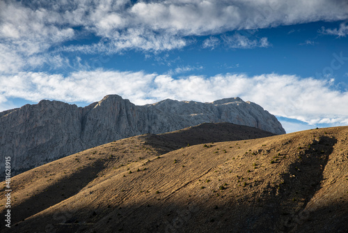 Breathtaking mountain landscape. The Anti Taurus Mountains. Aladaglar National Park. Turkey.