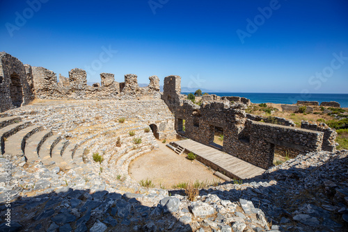Fototapeta Naklejka Na Ścianę i Meble -  Anamurium Ancient City. Mersin, Turkey
