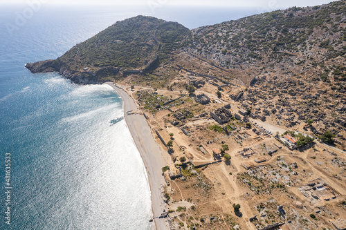 Fototapeta Naklejka Na Ścianę i Meble -  Anamurium Ancient City. Mersin, Turkey