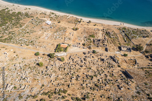 Anamurium Ancient City. Mersin, Turkey photo