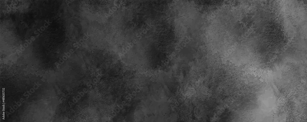 Dark grey black slate marble background. Chalk painted grunge background with space for text. Old Paper Texture. Old grey concrete wall texture. Empty old concrete wall close up.