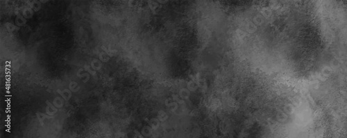 Dark grey black slate marble background. Chalk painted grunge background with space for text. Old Paper Texture. Old grey concrete wall texture. Empty old concrete wall close up.