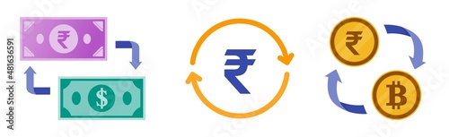 Indian Rupee Foreign Currency and Crypto Exchange