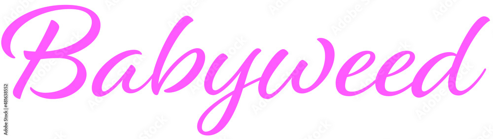 Obraz premium Babyweed