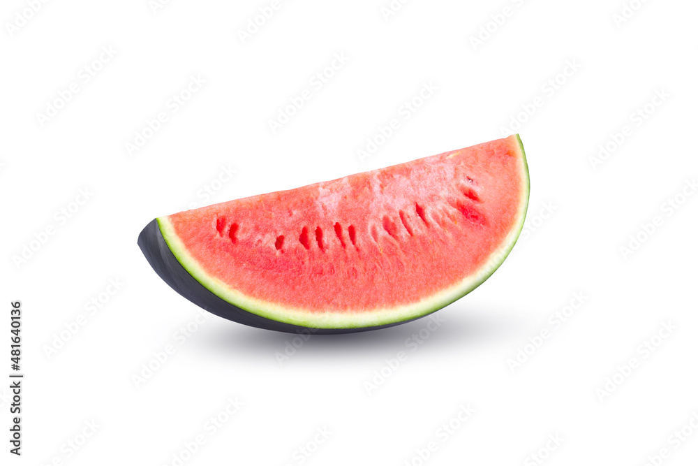 Watermelon sweet and juicy isolated on a white background Watermelon sweet and juicy isolated on a white background