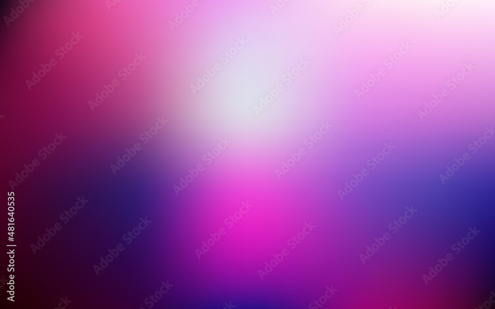Light pink vector abstract blur drawing.