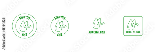 addictive free icon vector illustration 
