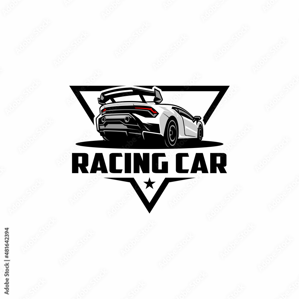 car - automotive logo concept with emblem style car - automotive logo concept with emblem style