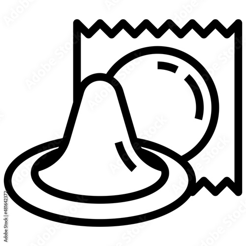 CONDOM line icon