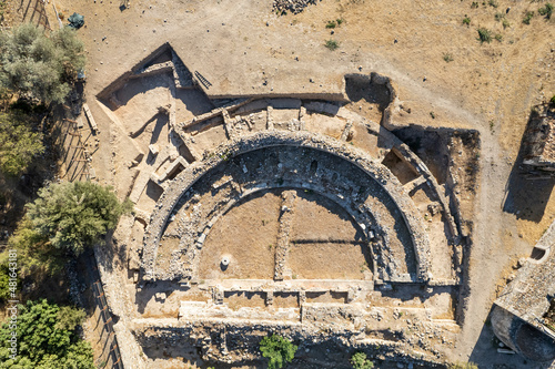 Kelenderis ancient city. Mersin, Turkey photo