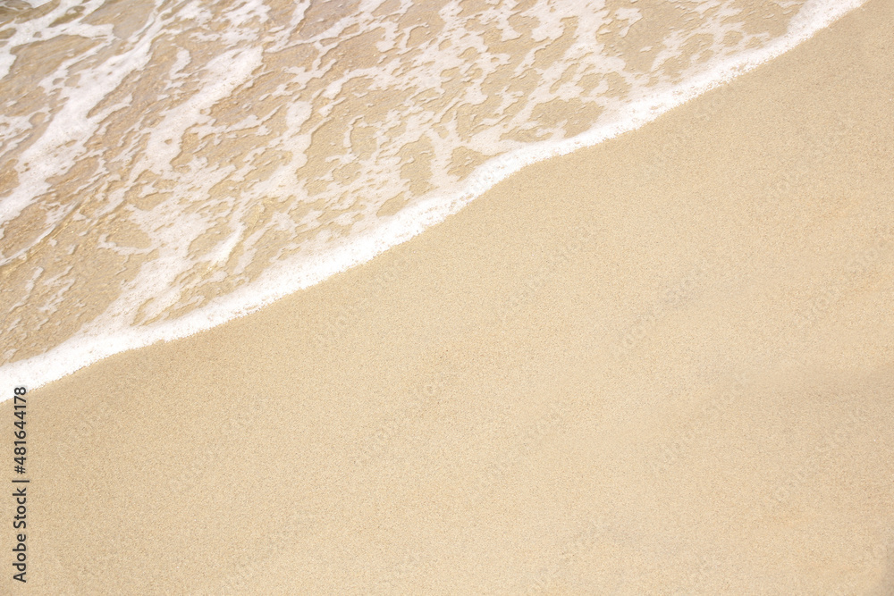 beautiful texture of sandy beach, white sea foam, building sand castles, summer vacation, fun on the beach beautiful texture of sandy beach, white sea foam, building sand castles, summer vacation, fun on the beach
