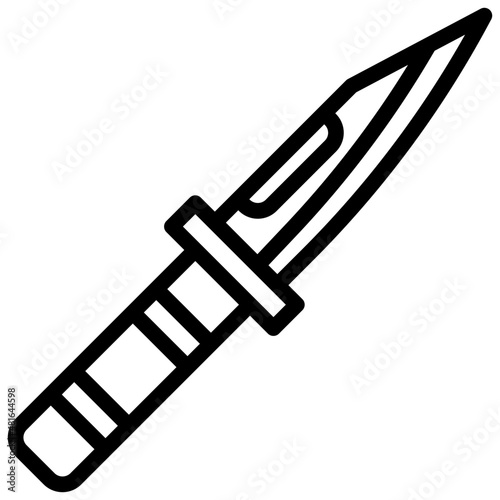 KNIFE line icon