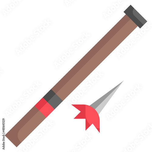 POISON flat icon
