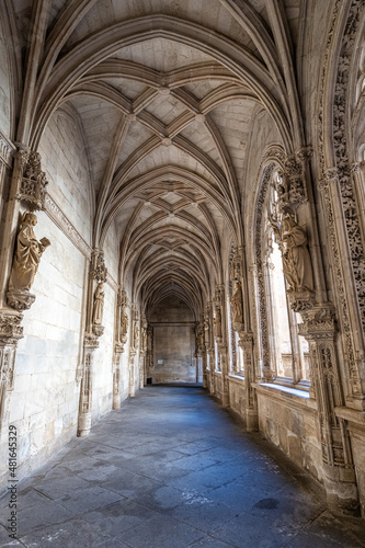 Interior of the Monastery of San Juan de los Reyes in the city of Toledo  Spain