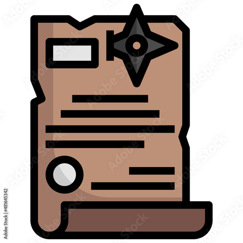 EPISTLE Filled Outline