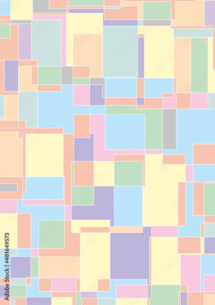 Layout Pastellquadrat 3