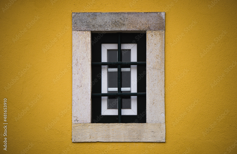 Old window in the wall Old window in the wall