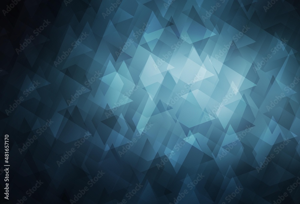 Dark BLUE vector backdrop with rhombus. Dark BLUE vector backdrop with rhombus.