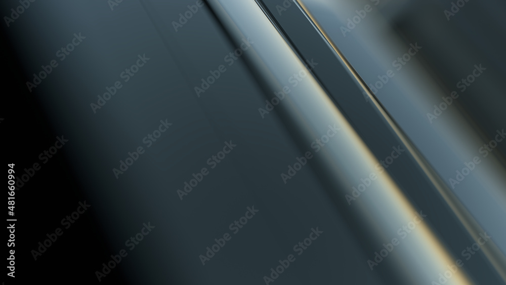 Abstract metal surface illuminated by light Abstract metal surface illuminated by light
