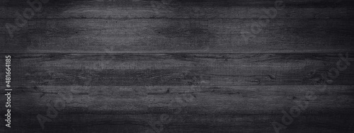 old black grey rustic dark wooden texture - wood background panorama long banner.