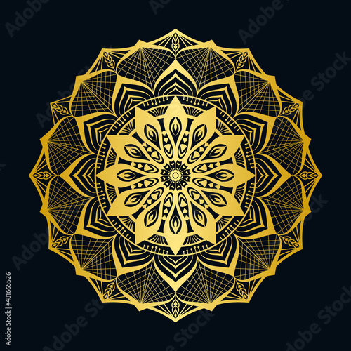 luxury mandala template