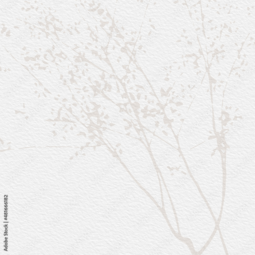 Floral rustic background flowers and botanical elements