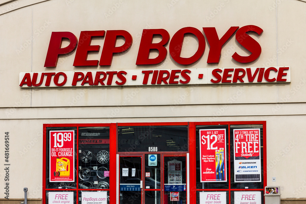 Pep Boys Auto Parts Retail Location. Pep Boys is a fullservice and