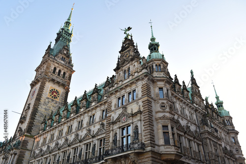 Hamburger Rathaus photo