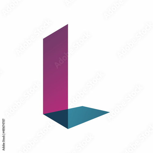 full color initial l letter logo design Free Download full color initial l letter logo design - GFXLoad