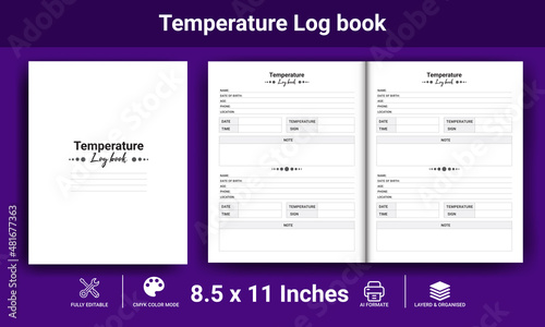Temperature Logbook Best Selling