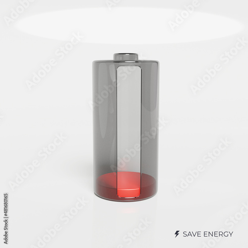 glass, frosted, charge, electricity, save, charging, level, shape, flask, cylinder, conservation, ecology, clean energy, banner, advertising, security, icon