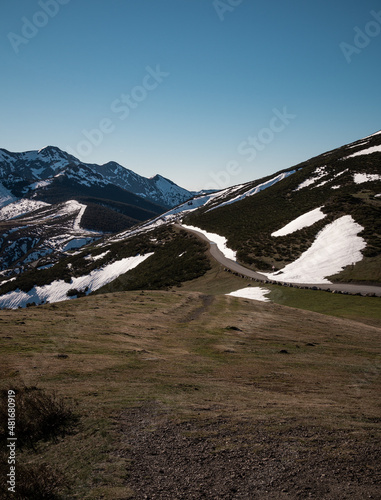 landscape in the mountains