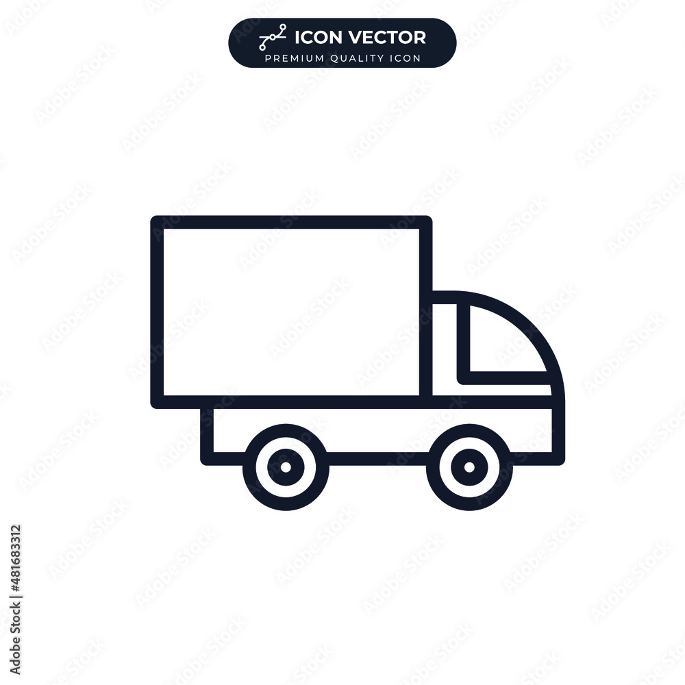 car delivery. fast shipping icon symbol template for graphic and web design collection logo vector illustration car delivery. fast shipping icon symbol template for graphic and web design collection logo vector illustration