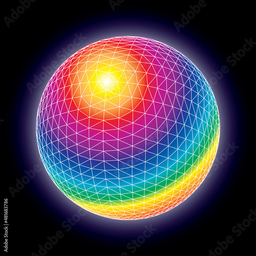 rainbow sphere net