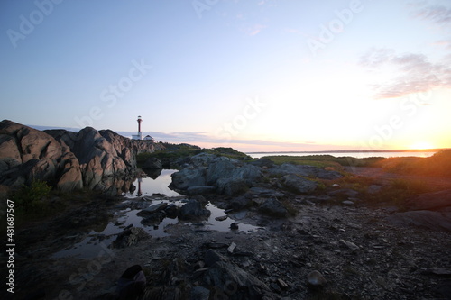 Cape forchu in Yarmouth, Nova Scotia  photo