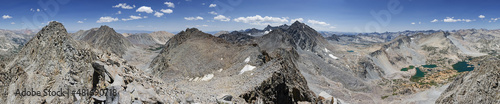 Sierra Nevada Mountain Panorama photo