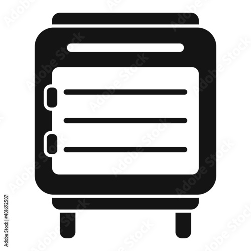 Smokehouse icon simple vector. Bbq grill